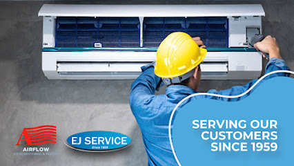 Negocio Airflow And Ej Service Air Conditioning & Heating
