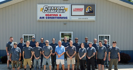 Negocio Custom Comfort Heating & A/C Inc
