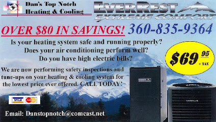 Negocio Dan's Top Notch Heating & Cooling