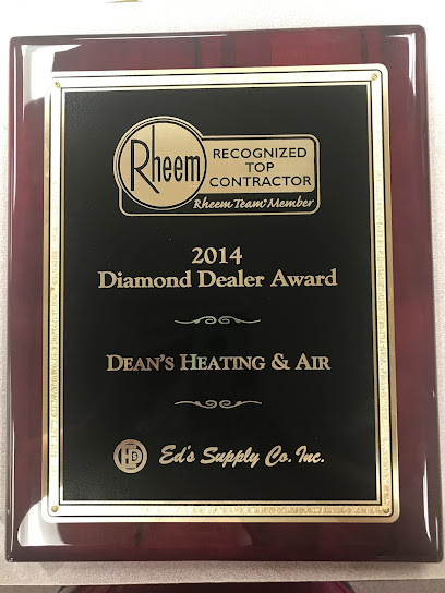 Negocio Dean's Heating And Air Conditioning, Inc.