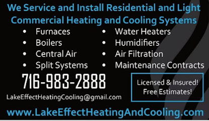 Negocio Lake Effect Heating & Cooling