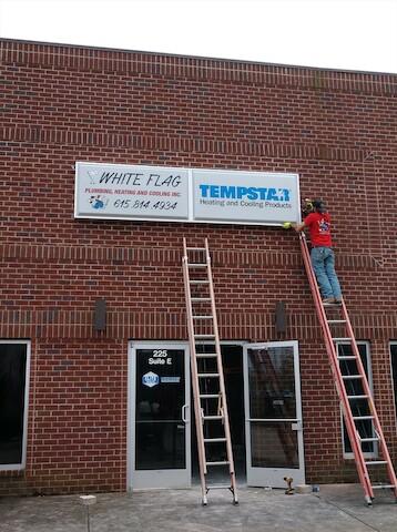 Negocio White Flag Plumbing Heating & Cooling Inc.